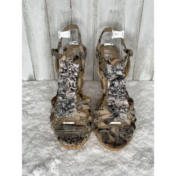 Chinese Laundry Venice Beach Wedge Sandals 7M - Picture 2 of 10